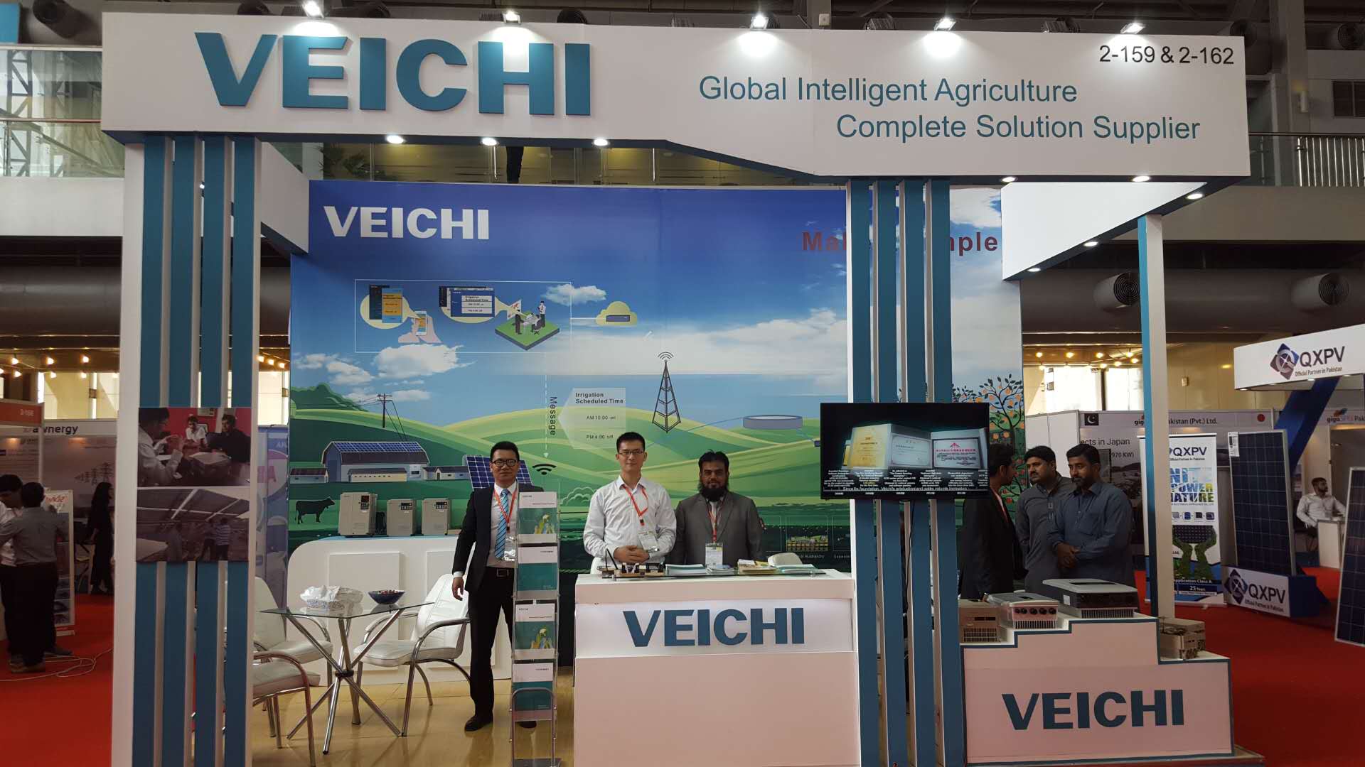VEICHI attended the exhibition of Solar Pakistan 2018  in Lahore, Pakistan