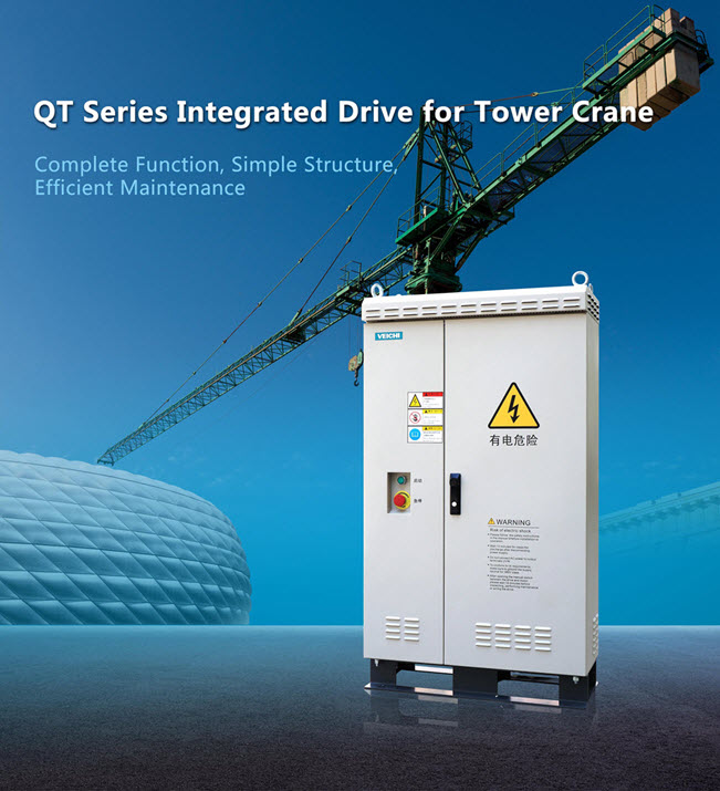 qt63 tower crane integrated drive