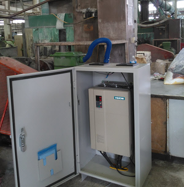 veichi ac70 application internal mixer