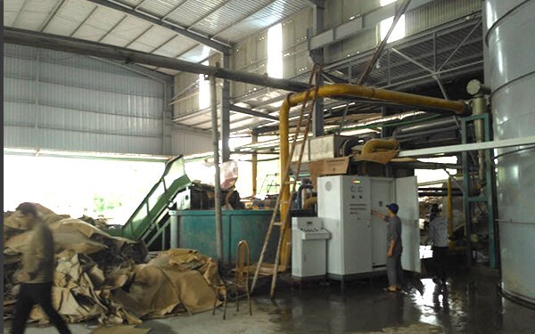 Application of VEICHI AC70 on Hydrapulper in Vietnam