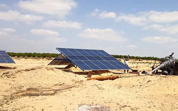 75kW Solar Water Pump Inverter in Aswan, Egypt