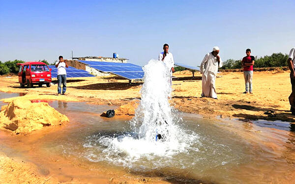 22kW Solar Water Pump Inverter in Suez, Egypt