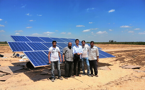 7.5kW Solar Water Pump Inverter in Aswan, Egypt
