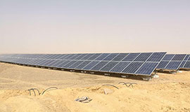 SI23 110KW solar pump inverter in Cairo, Egypt