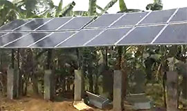 SI23 4KW solar pump inverter in Kolkata, India