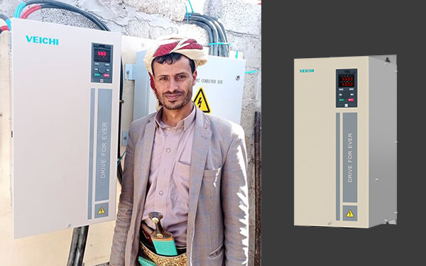 SI23 110KW solar pump inverter in Yemen