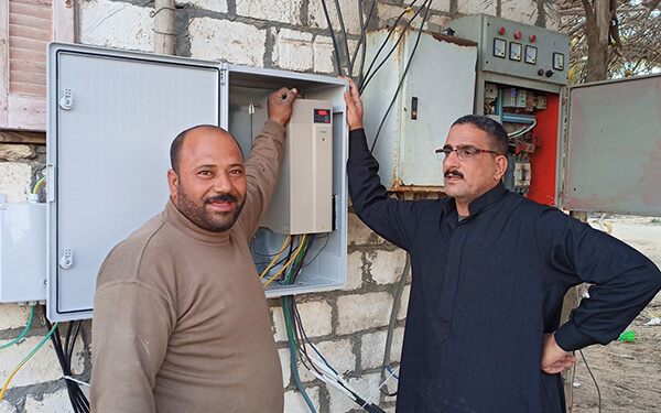 30kW Solar Water Pump Inverter in Fayum, Egypt