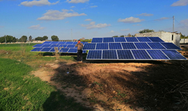 SI23 7.5KW solar pump inverter in Egypt