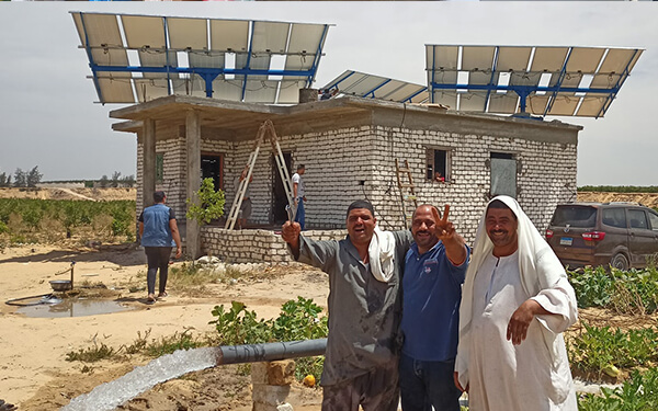 11kW Solar Water Pump Inverter in Fayum, Egypt