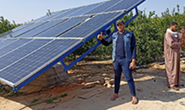 SI23 7.5KW solar pump inverter in Egypt