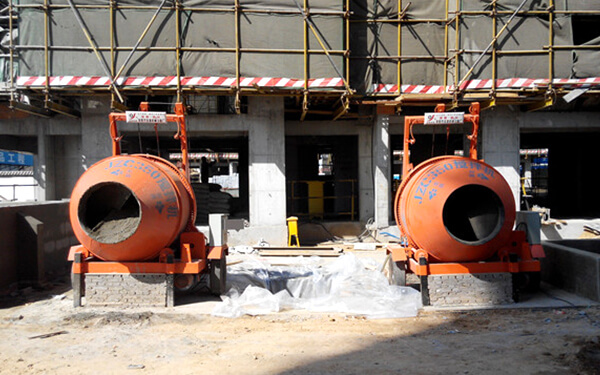 AC310 Frequency Inverter used on Concrete Mixer in Guangdong, China
