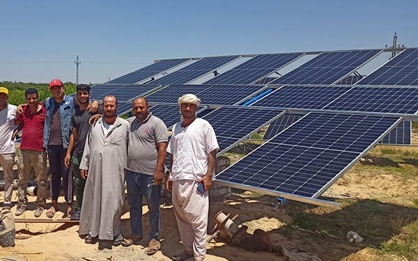 18kW Solar Water Pump Inverter in Fayum, Egypt